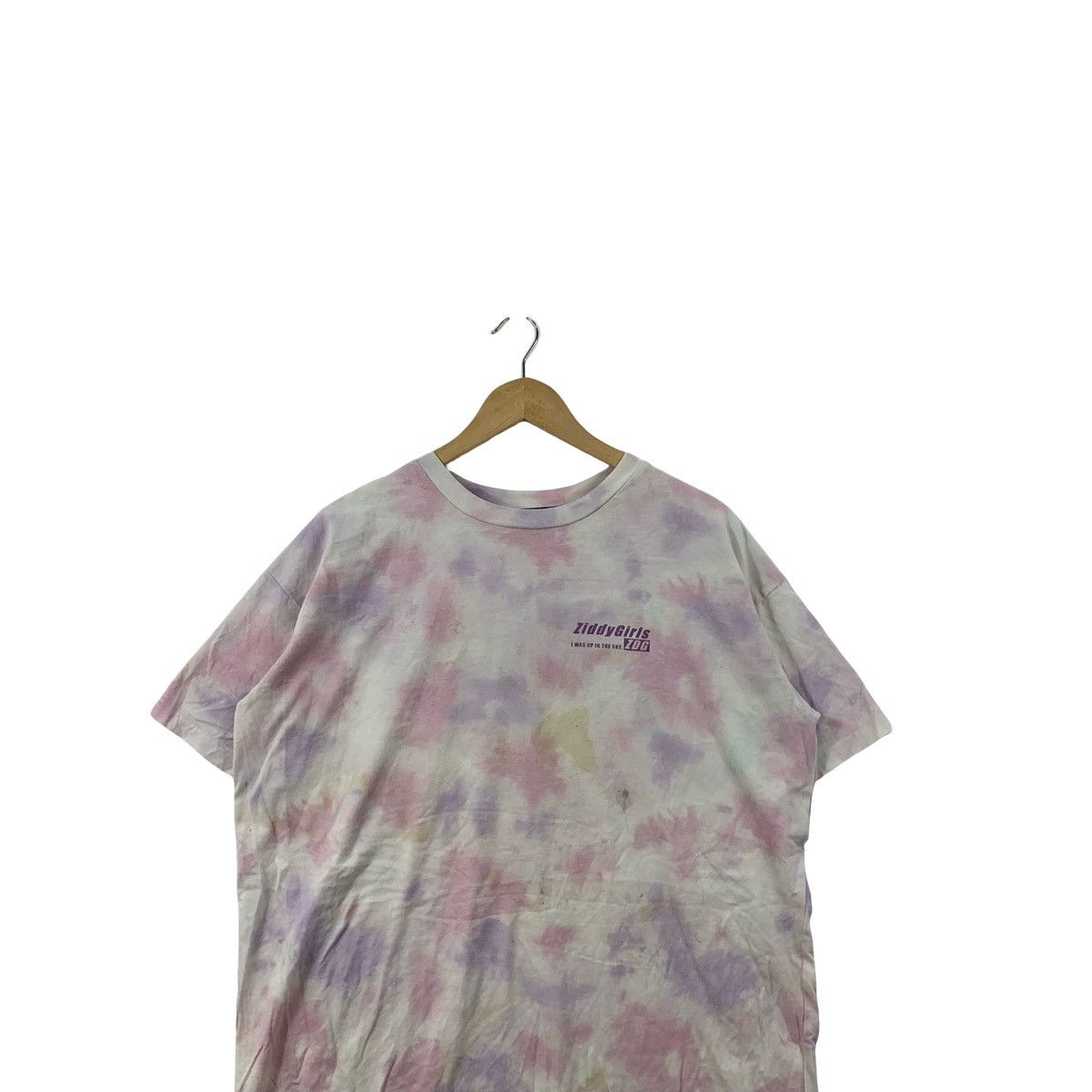 Vintage Vintage Style Tie-Dye T-Shirt Wash Minimal Chest Logo Size US XXL / EU 58 / 5 - 2 Thumbnail