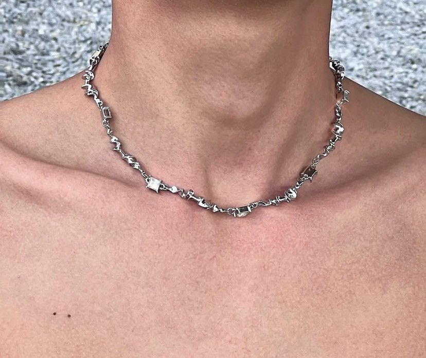 Japanese Brand × Jewelry Retro punk necklace Size ONE SIZE - 2 Thumbnail