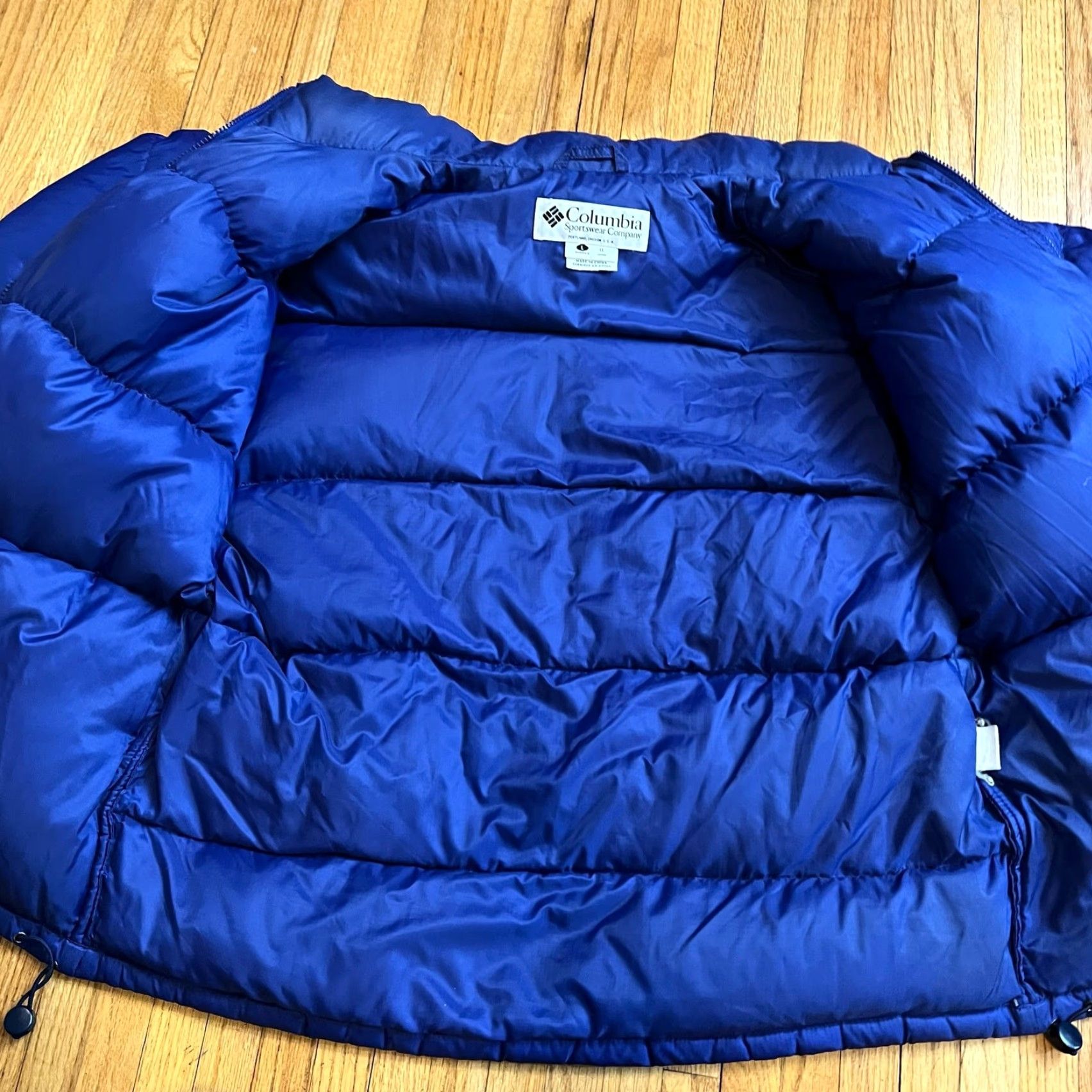 Vintage Columbia Jacket Purple Puffer Down Coat Womens Large L Size L / US 10 / IT 46 - 4 Thumbnail