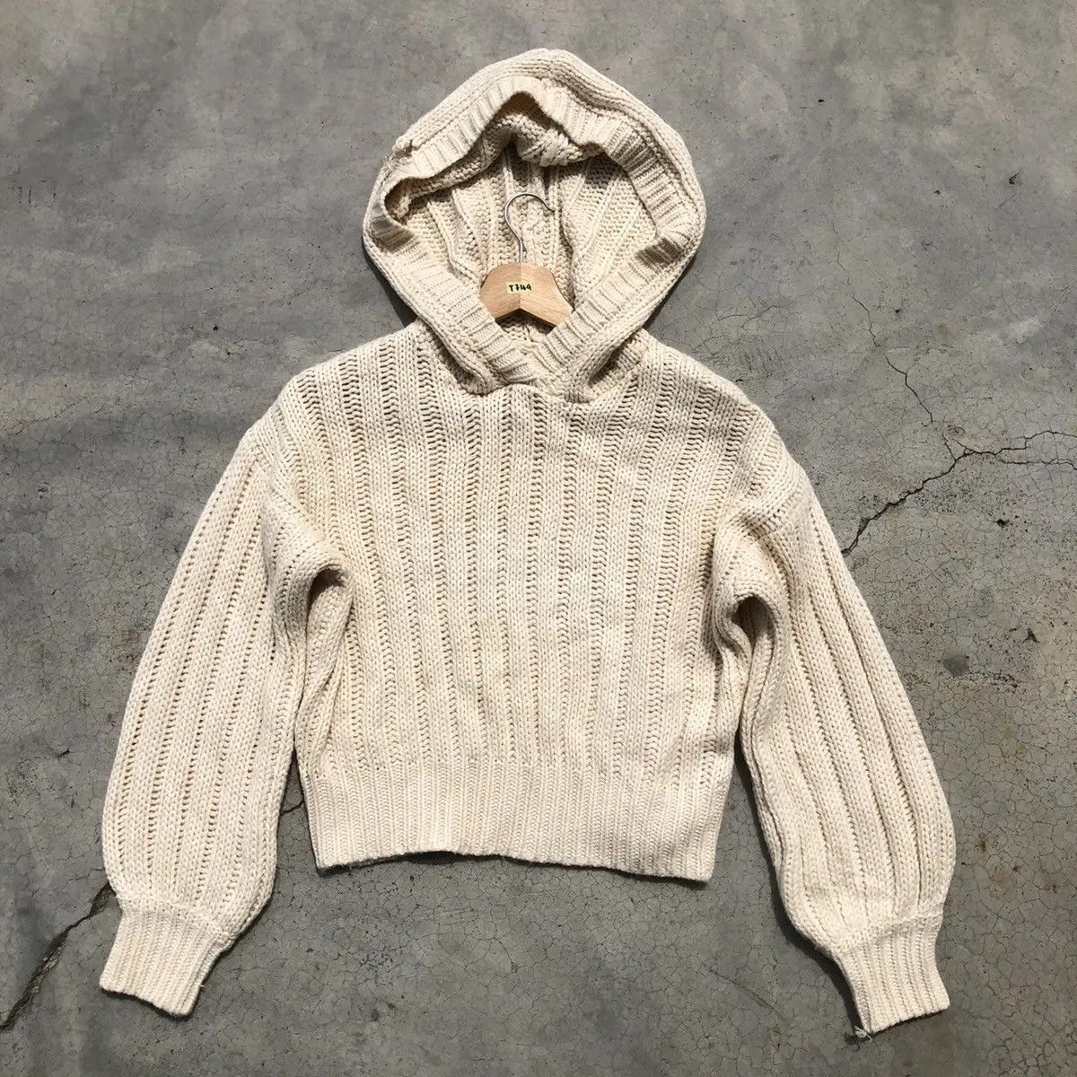 Homespun Knitwear × Japanese Brand Japanesebrand Knitsweater Strecth/Pullover With Hoodie Size US L / EU 52-54 / 3 - 1 Thumbnail