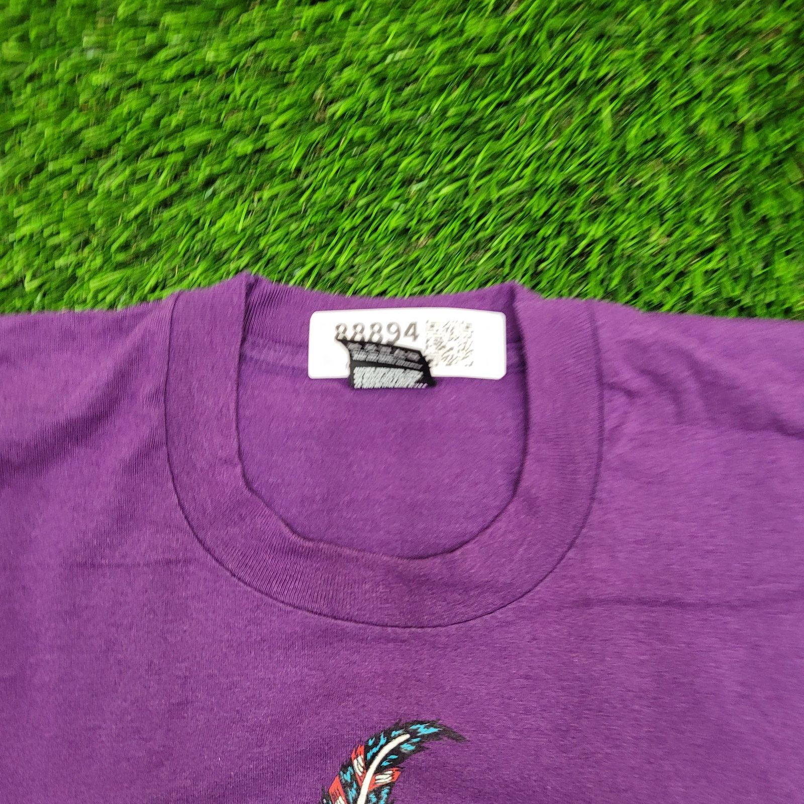 Fruit Of The Loom VTG 90s Rag Tops Sportswear Southwestern Art T-Shirt L Boxy Size US L / EU 52-54 / 3 - 2 Thumbnail