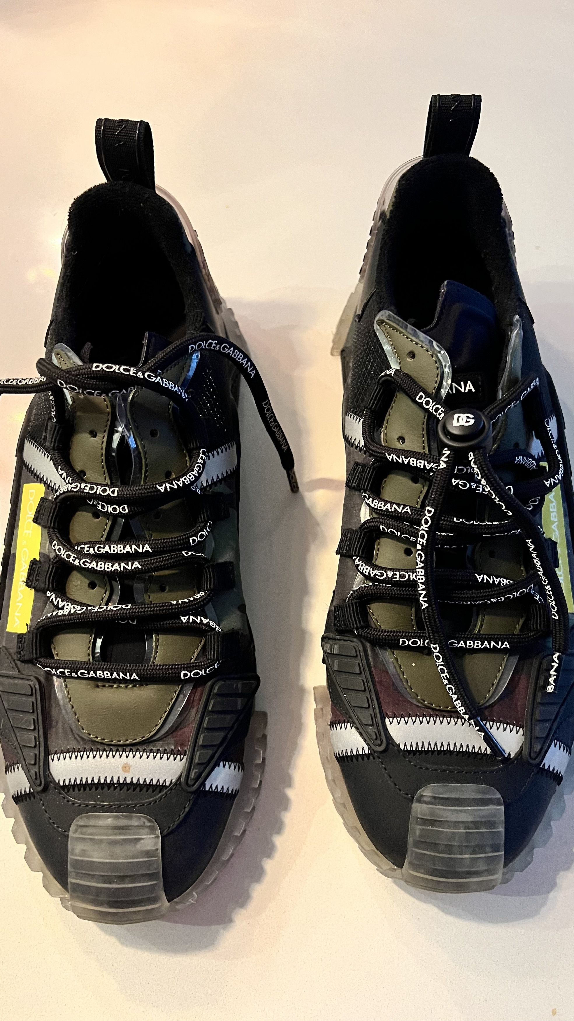 Dolce & Gabbana Dolce & Gabbana NS1 Mixed-Material Sneakers Size US 9 / EU 42 - 2 Thumbnail