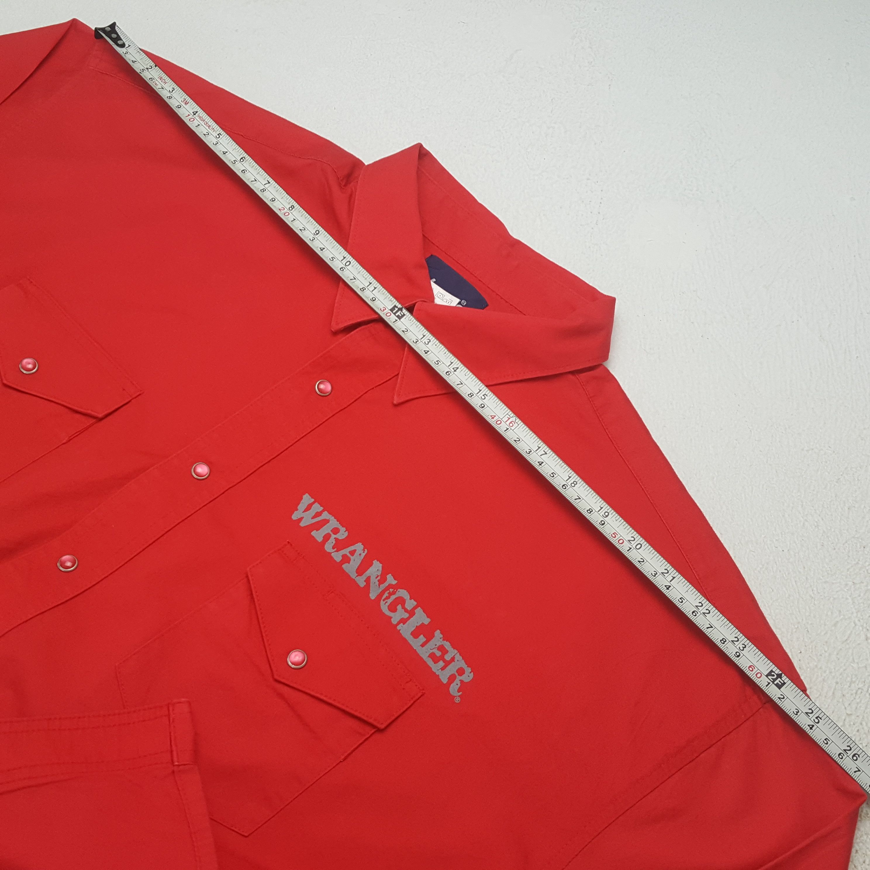 Wrangler Vintage Wrangler Button Up Shirt C276N61 Size US XXL / EU 58 / 5 - 9 Thumbnail