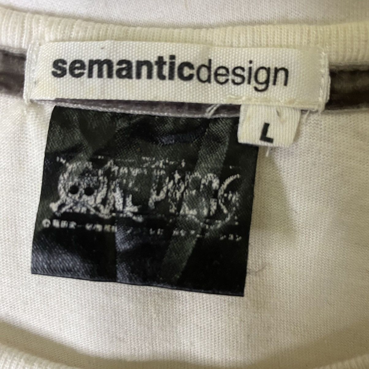 One Piece × semanticdesign Semantic Design x One Piece Portgas D Ace Swarovski Skull T Size US M / EU 48-50 / 2 - 3 Thumbnail