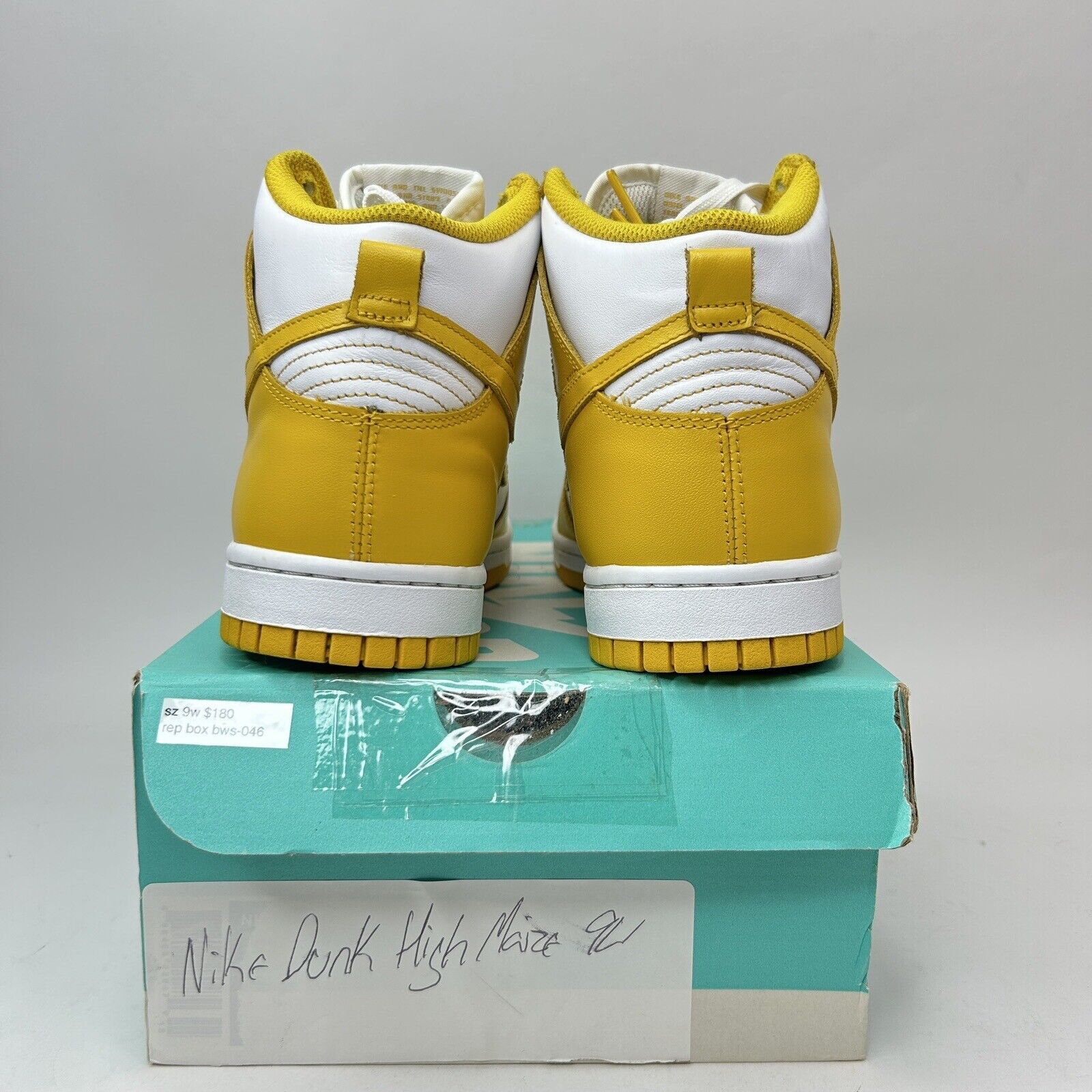 Nike Nike Shoes Dunk High WMNS “Dark Sulfur” 2023 Size US 9 / IT 39 - 5 Thumbnail