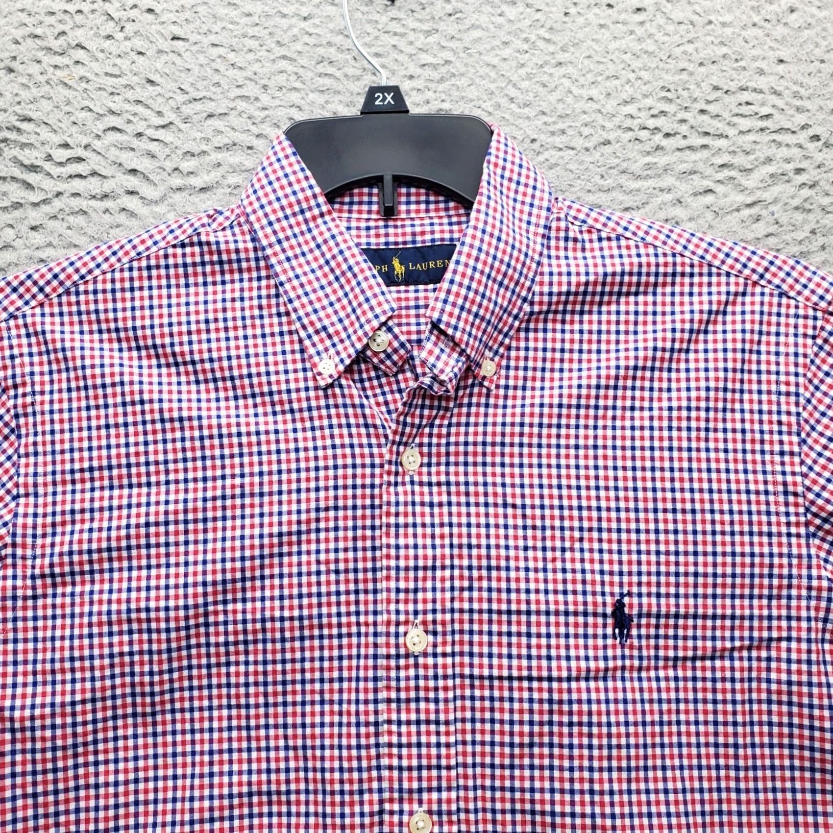 Ralph Lauren Ralph Lauren Shirt Mens M Multi Gingham Long Sleeve Pony Logo Button-Down Size US M / EU 48-50 / 2 - 5 Thumbnail