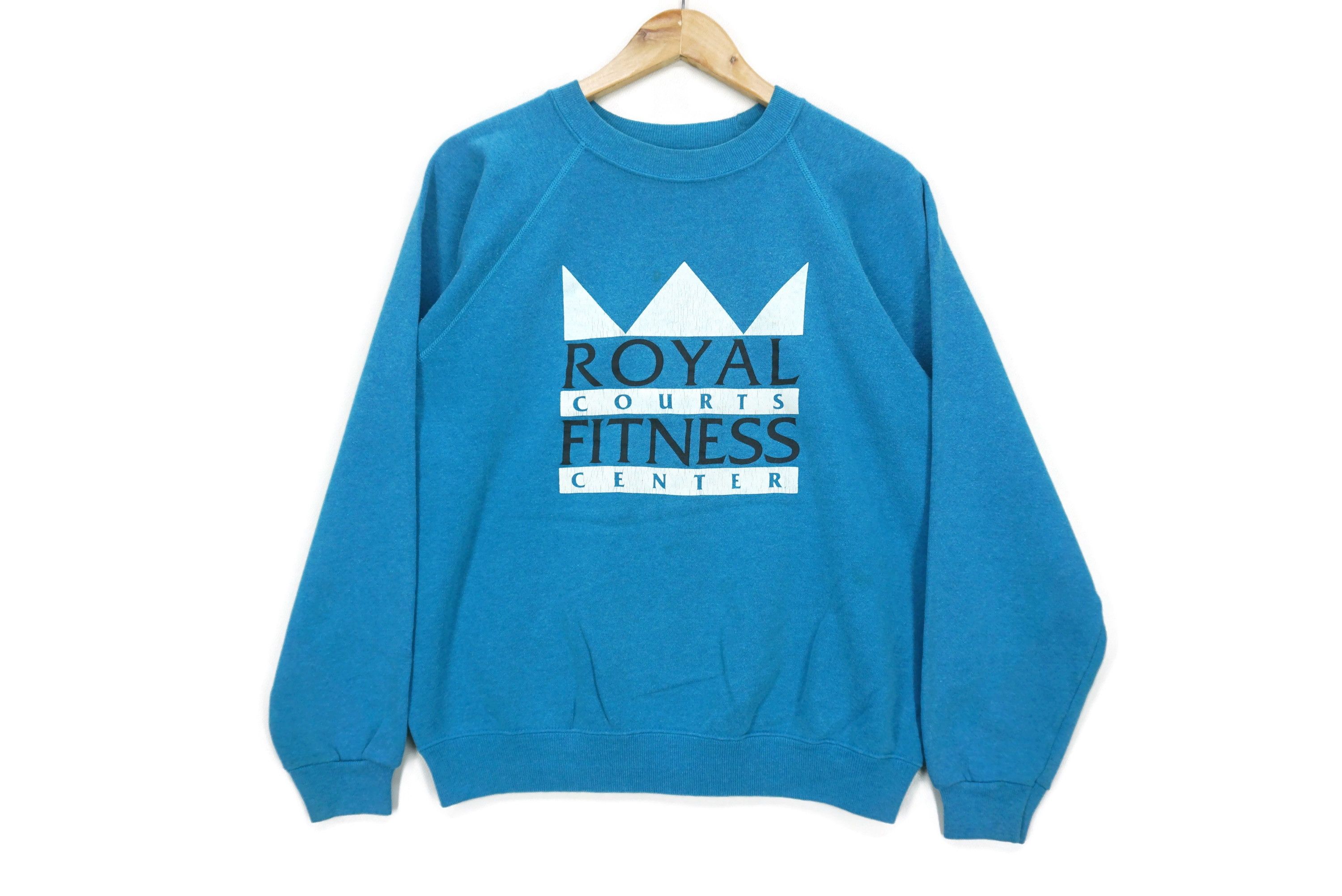 Hanes Vintage Royal Courts Fitness Center Hanes Sweatshirt USA Size US L / EU 52-54 / 3 - 1 Thumbnail