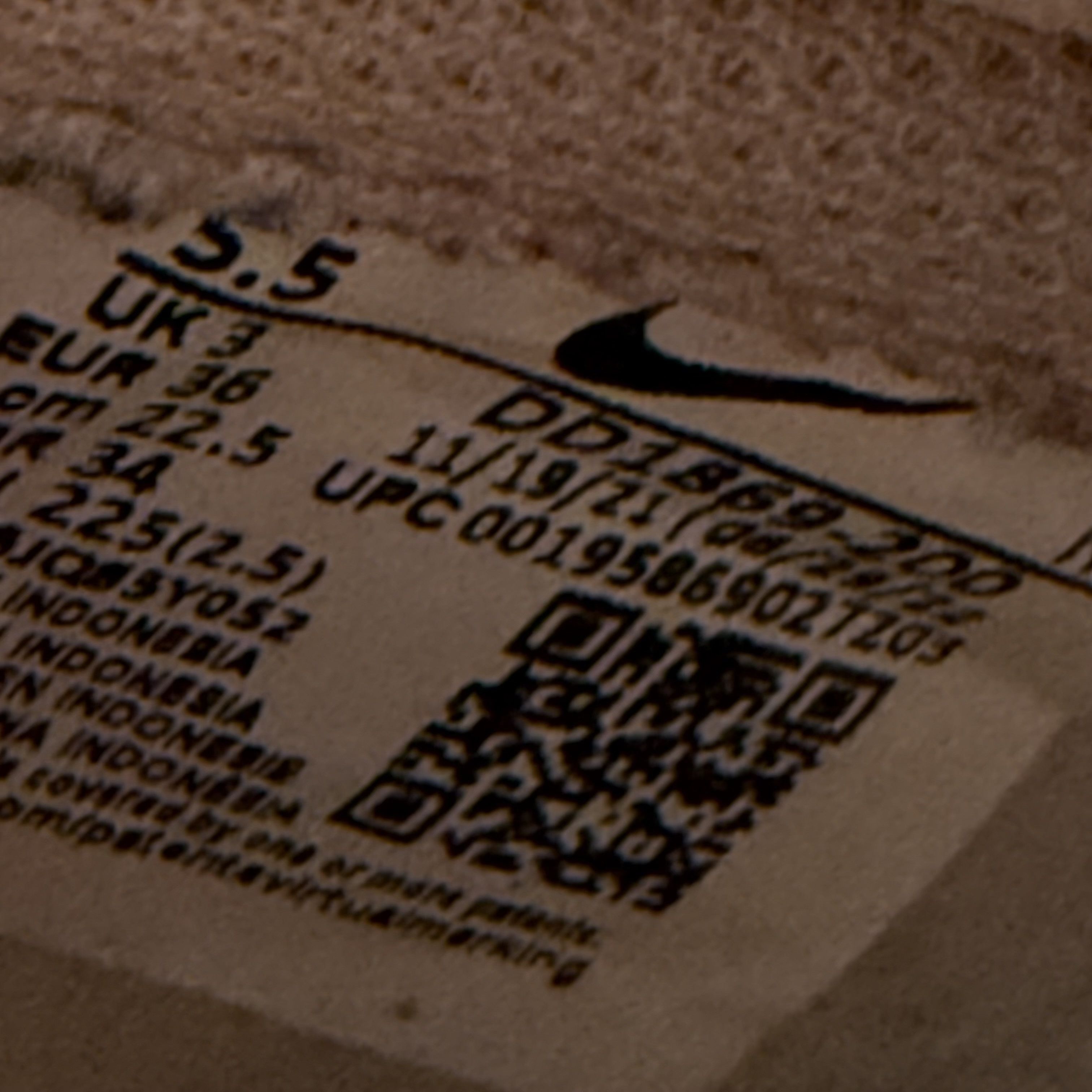 Nike Nike Dunk High 'Fossil Stone' DD1869-200, 5.5W Size US 5.5 / IT 35.5 - 6 Thumbnail