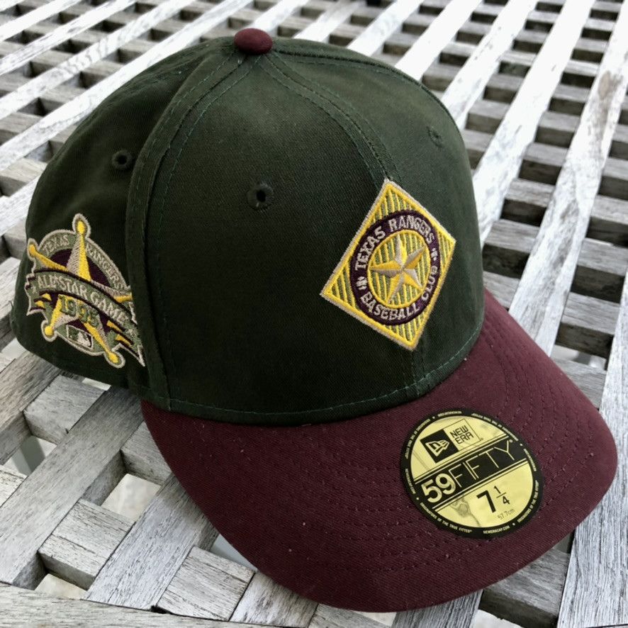 New Era Texas Rangers Fall Tones ASG Patch 59FIFTY Hat Club 7 1/4 Size ONE SIZE - 1 Thumbnail