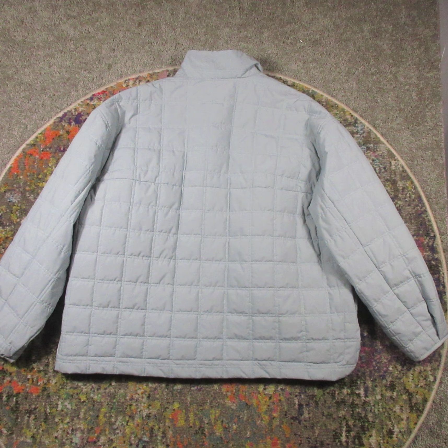 Vintage Bass Puffer Jacket Coat Womens XXL Oversized Blue NWT NEW 119 Spring Outdoor Jacket Women Blue Puffer Bass 2XL Size XXL / US 16-18 / IT 52-54 - 2 Thumbnail
