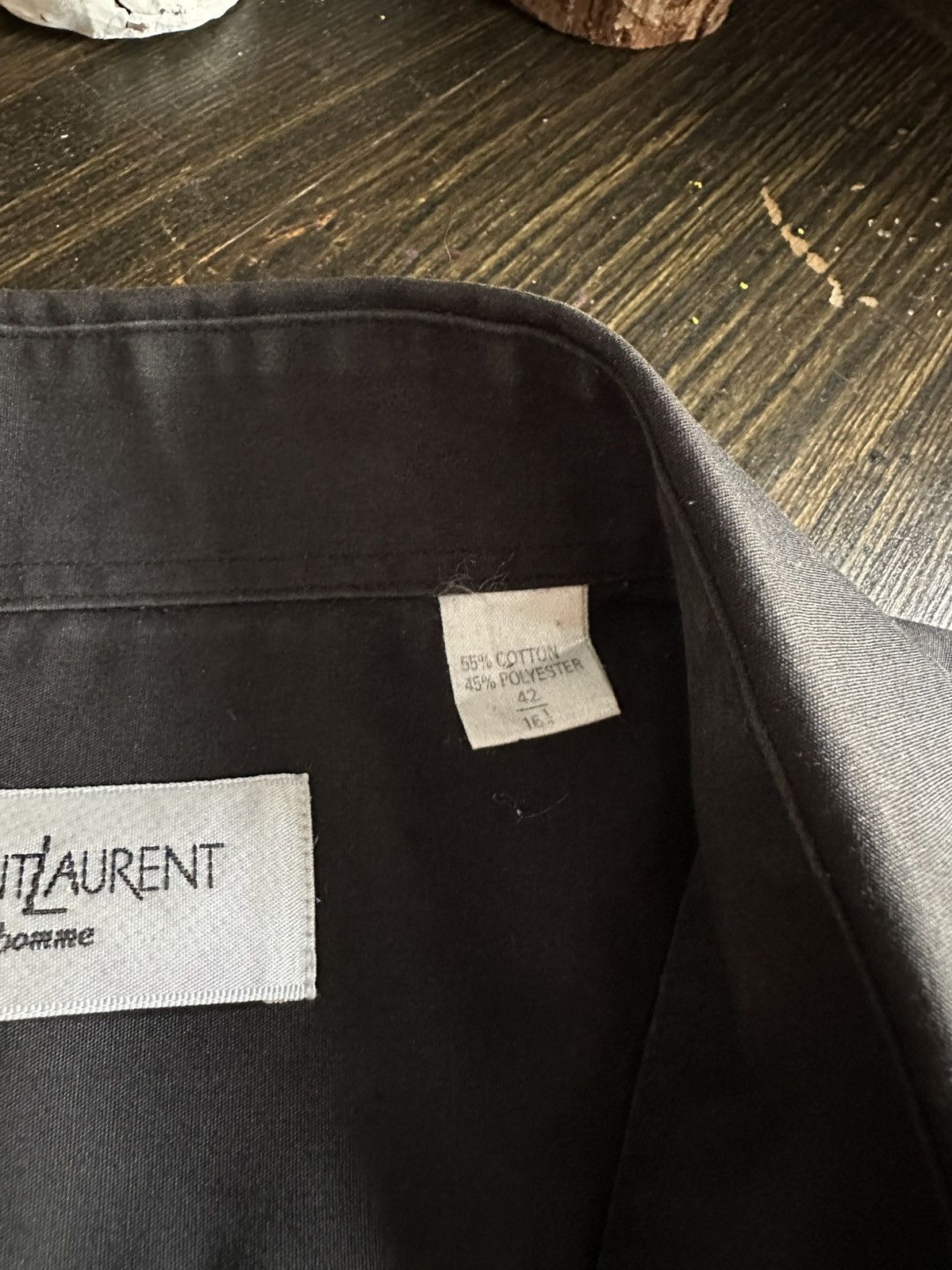 Yves Saint Laurent Vintage Yves Saint Lauren shirt Size US L / EU 52-54 / 3 - 4 Thumbnail