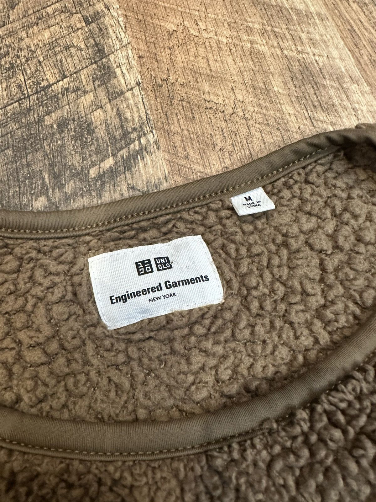 Engineered Garments × Uniqlo Engineered Garments x Uniqlo Pullover Fleece Top Size Medium Size US M / EU 48-50 / 2 - 3 Thumbnail