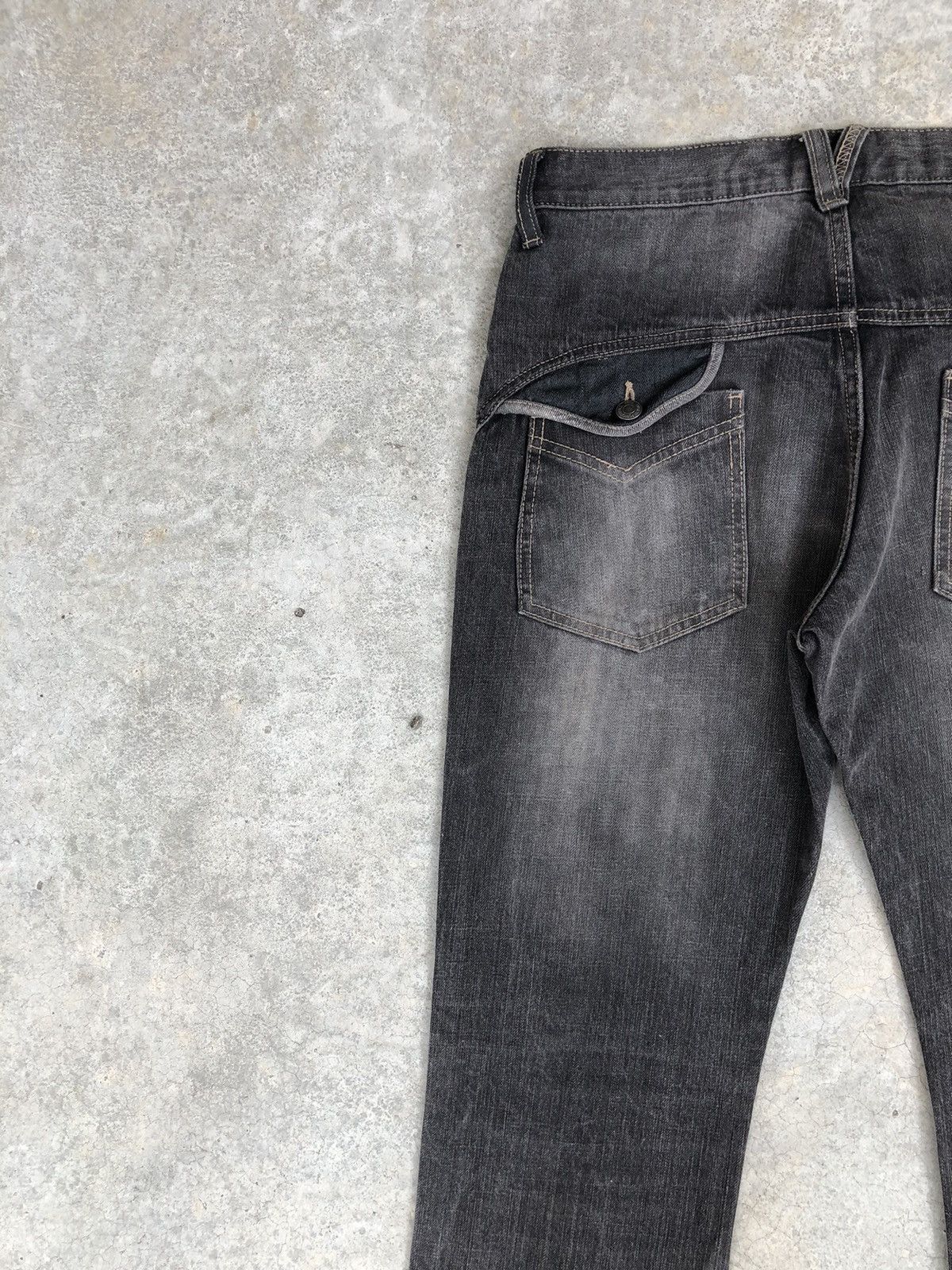 PPFM Japanese PPFM Distressed Jeans Slim Cut Size US 33 - 9 Thumbnail