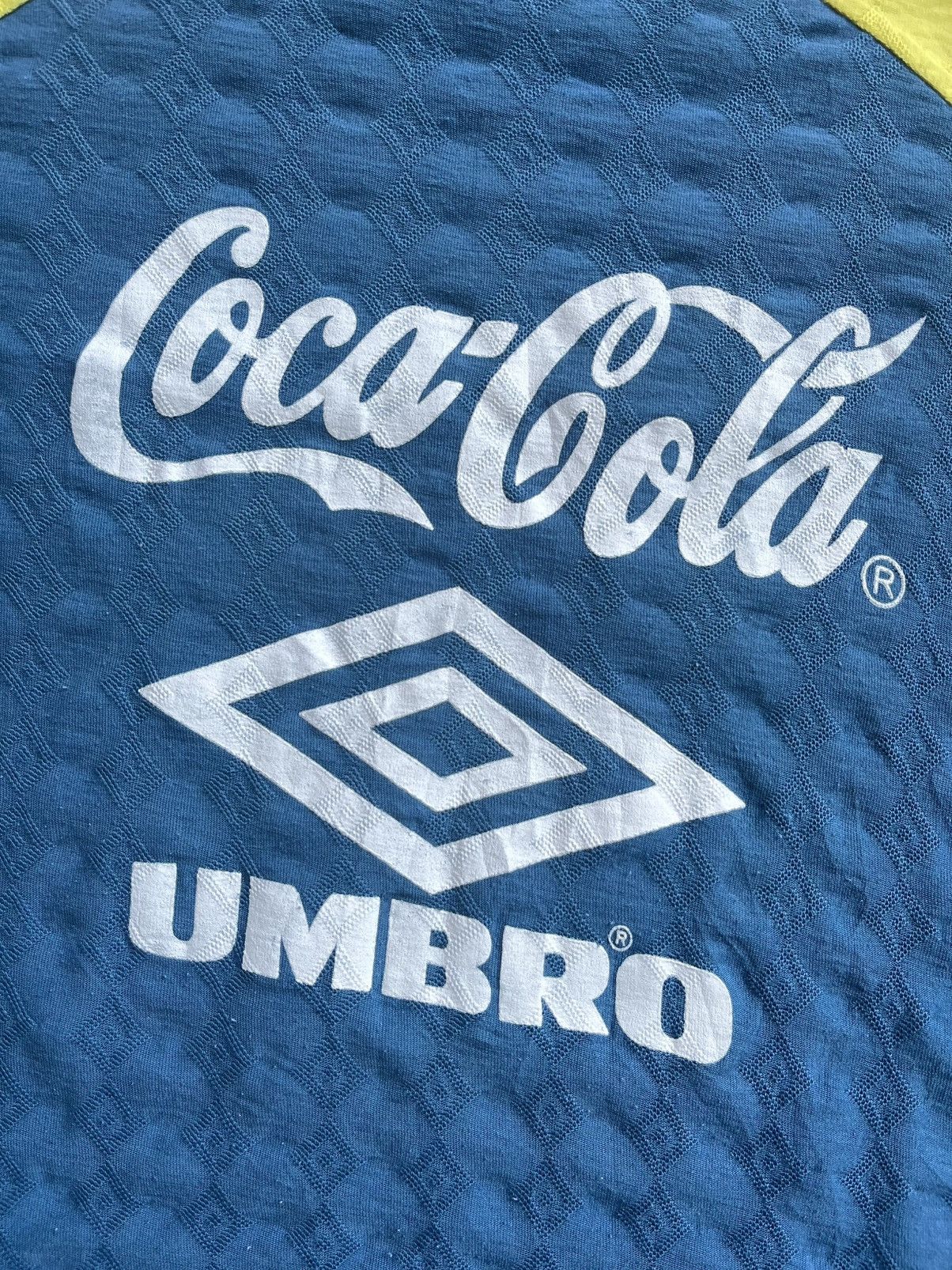 Nike × Vintage RARE 1994 / 1996 Brasil Umbro Official Training Jersey Size US L / EU 52-54 / 3 - 5 Thumbnail