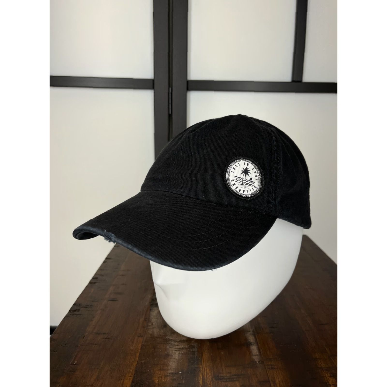 Billabong Billabong Hat Cap Strap Back Adult One Size Black Cotton Beach Surf 100% Twill Size ONE SIZE - 5 Thumbnail