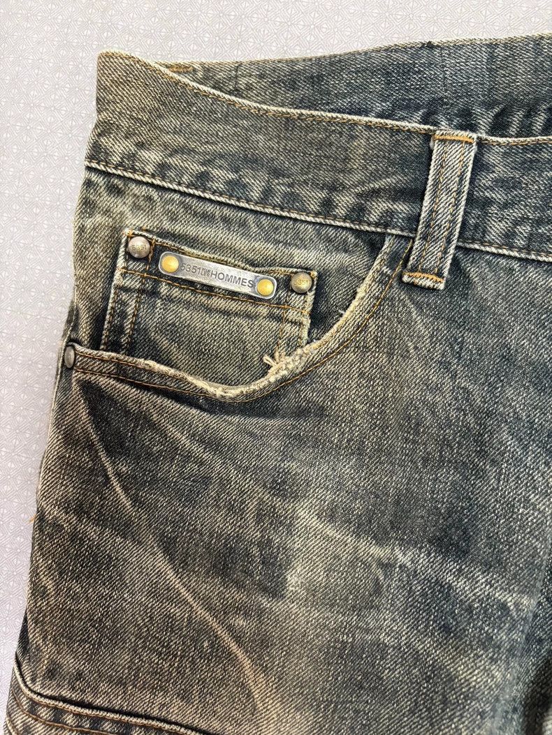 Yohji Yamamoto Vintage MudDyed Flared Denim Pants-2506 Size 30" / US 8 / IT 44 - 3 Thumbnail