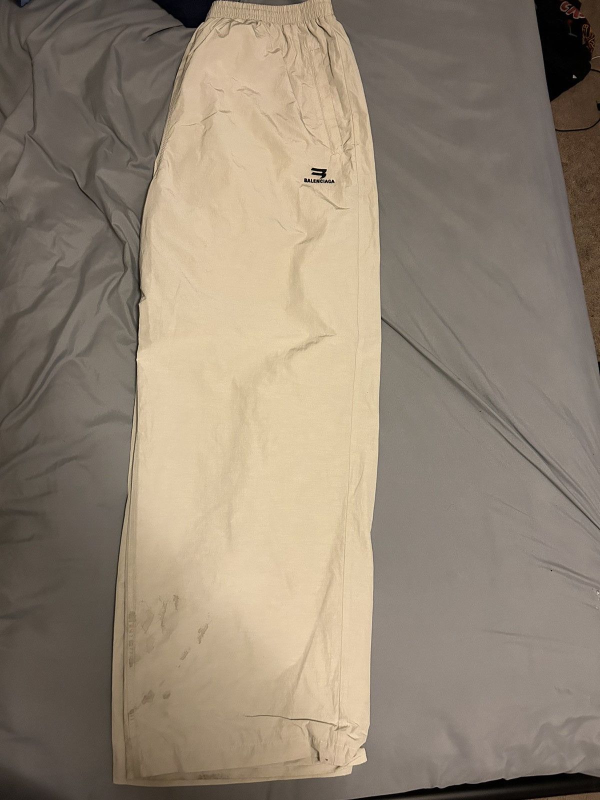 Balenciaga Sporty B Nylon track pants Size US 36 / EU 52 - 2 Thumbnail