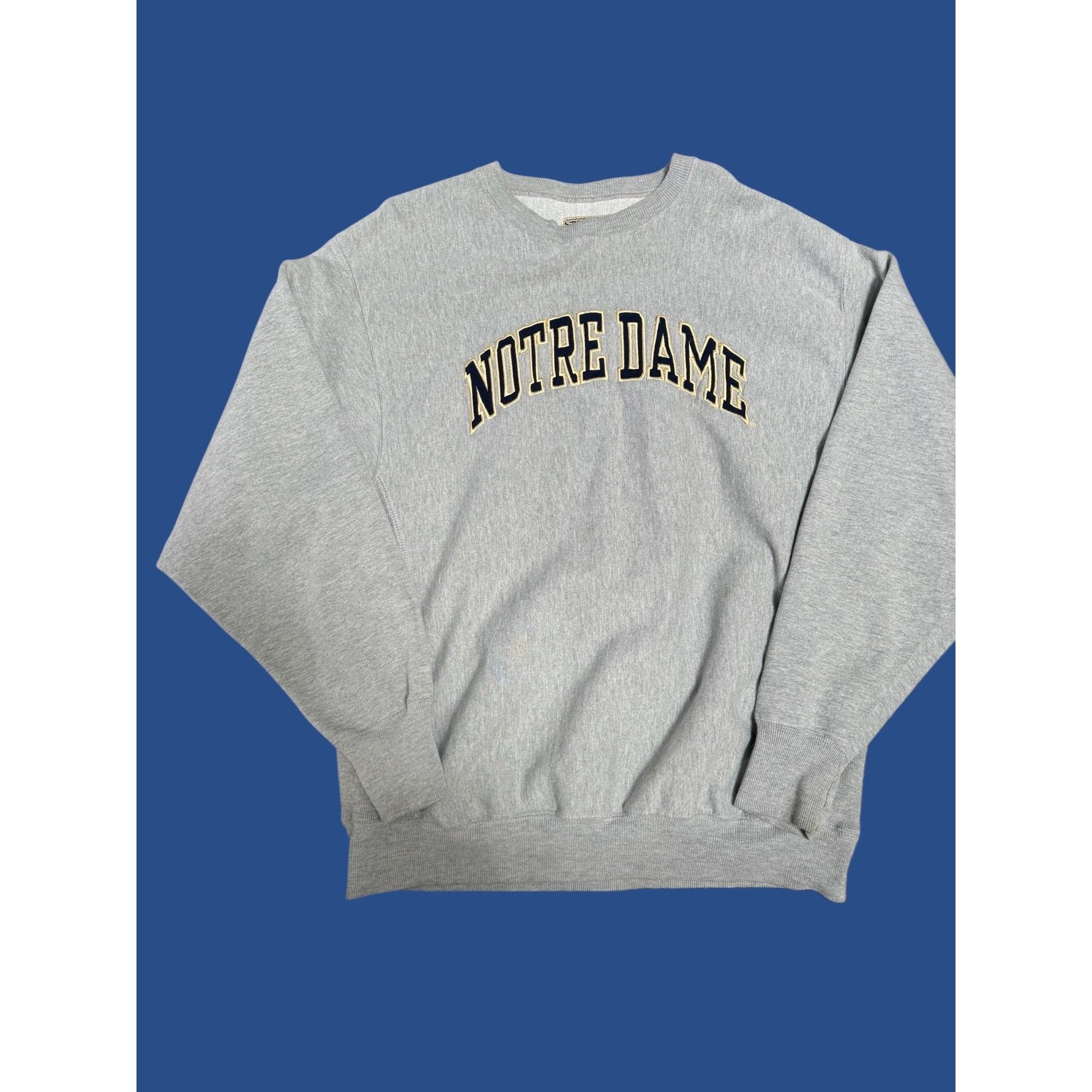 Other Vintage Notre Dame Crew Neck Size US XL / EU 56 / 4 - 2 Thumbnail