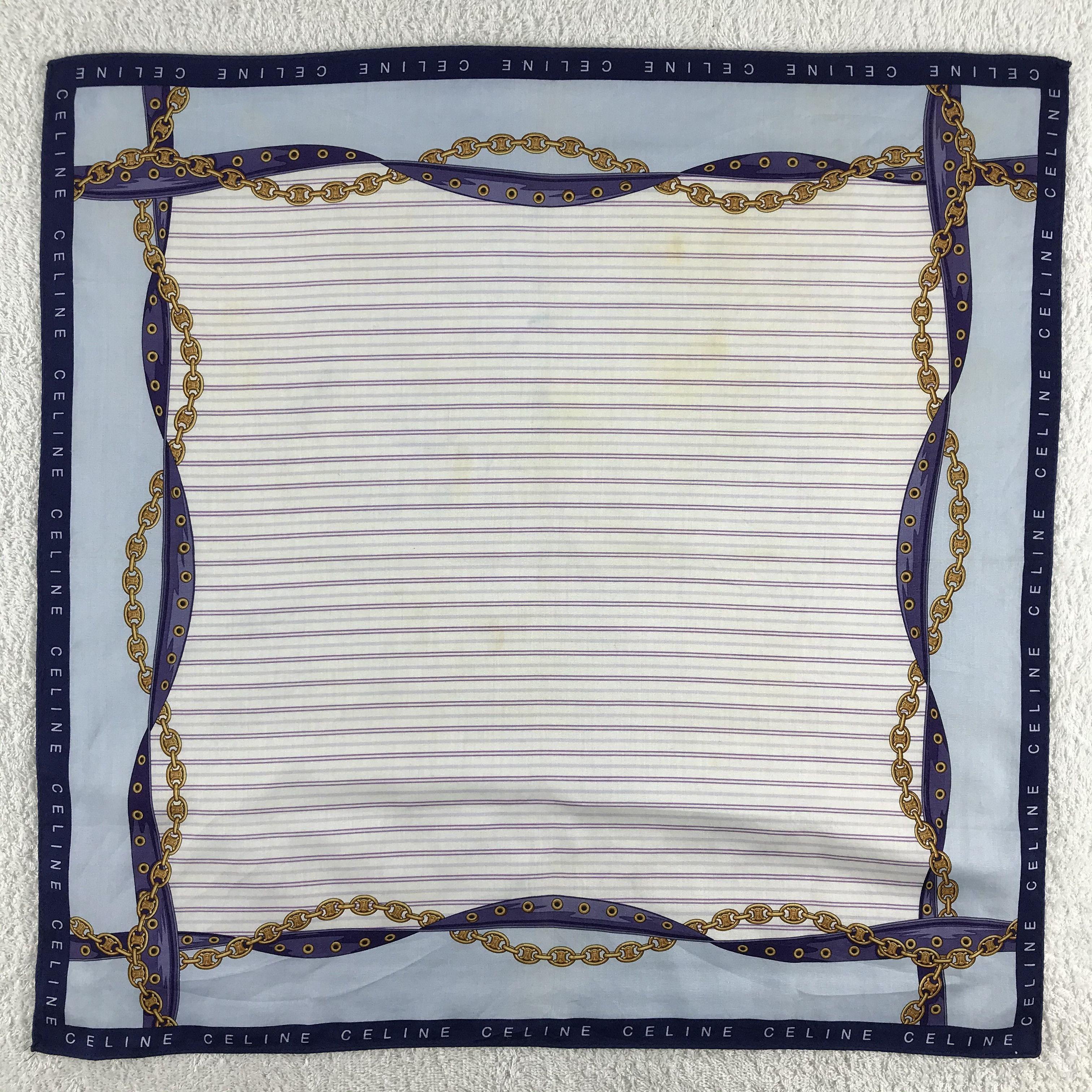 Celine × Vintage Celine Neckerchief / Bandana / Handkerchief Size ONE SIZE - 3 Thumbnail