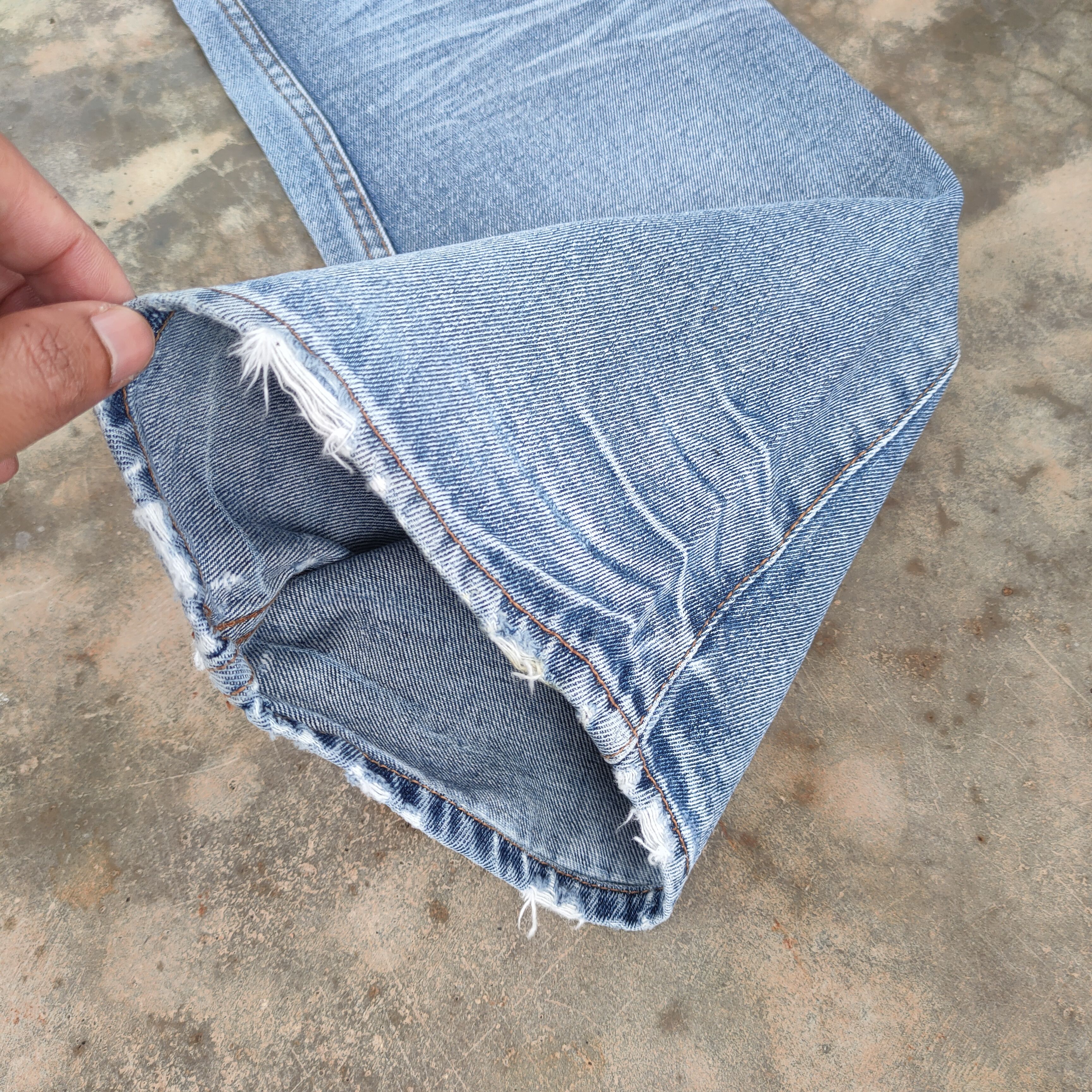 Roots Vintage root Flare faded jeans denin Cargo pants Size US 34 / EU 50 - 13 Thumbnail
