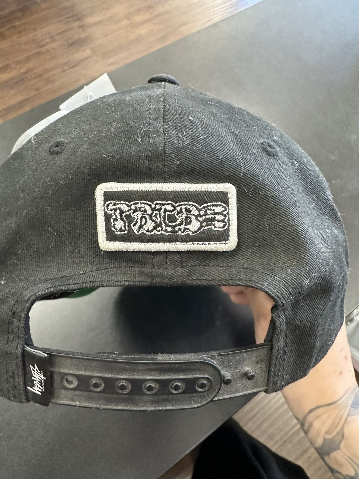 Stussy stussy dragon snapback hat black Size ONE SIZE - 3 Thumbnail
