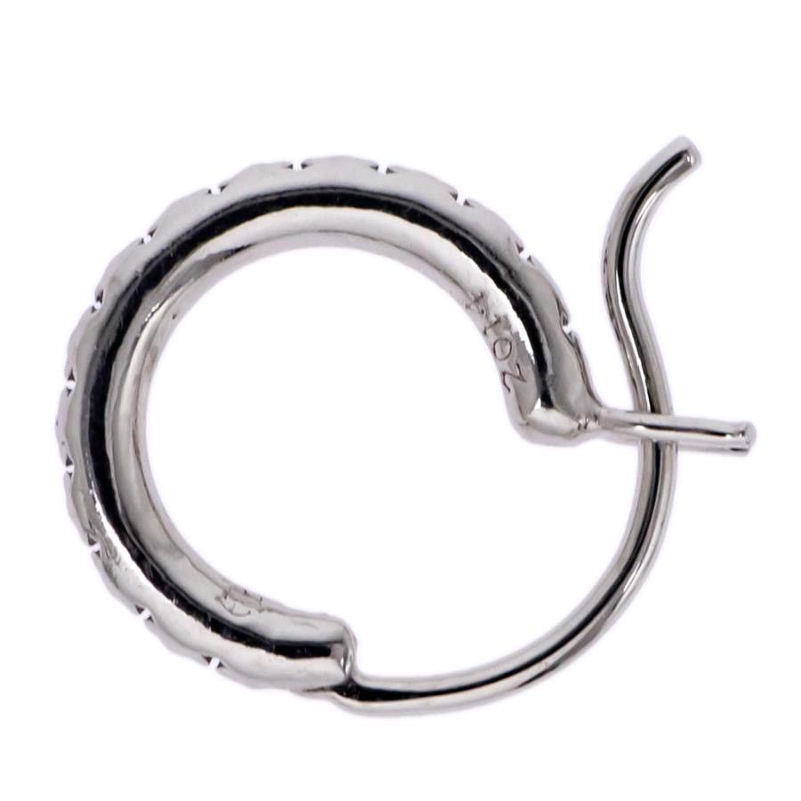 Chrome Hearts chrome hearts 18K White Gold TFL hoop earring Size ONE SIZE - 2 Thumbnail