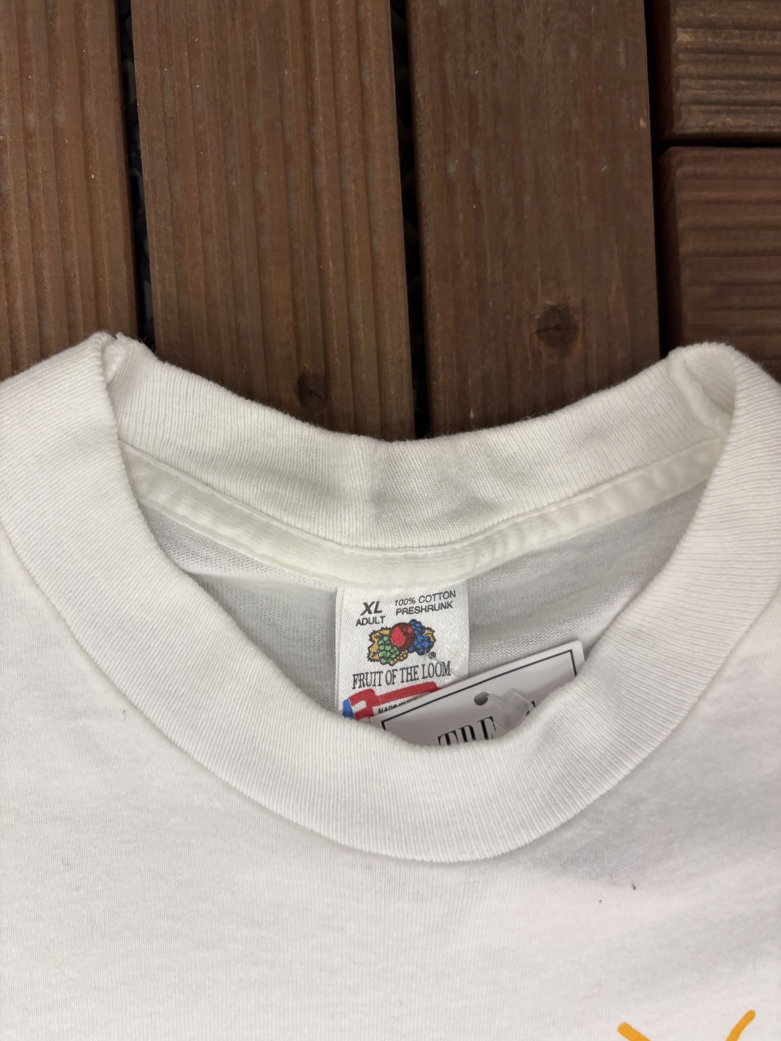 Vintage July 4th Fifth Season Race Vintage White T-Shirt Tee Size US XL / EU 56 / 4 - 5 Thumbnail