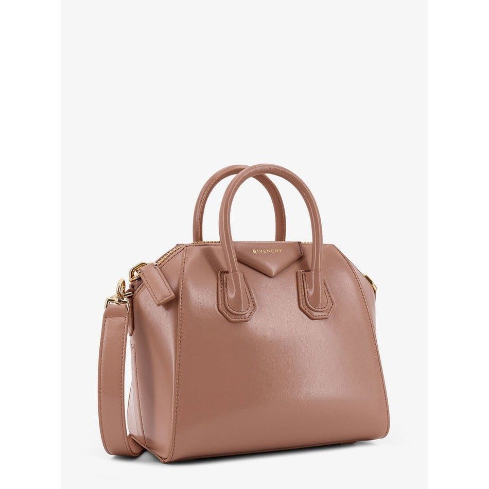 Givenchy GIVENCHY Antigona Mini Blush Pink Leather Top Handle New & A Size ONE SIZE - 3 Thumbnail