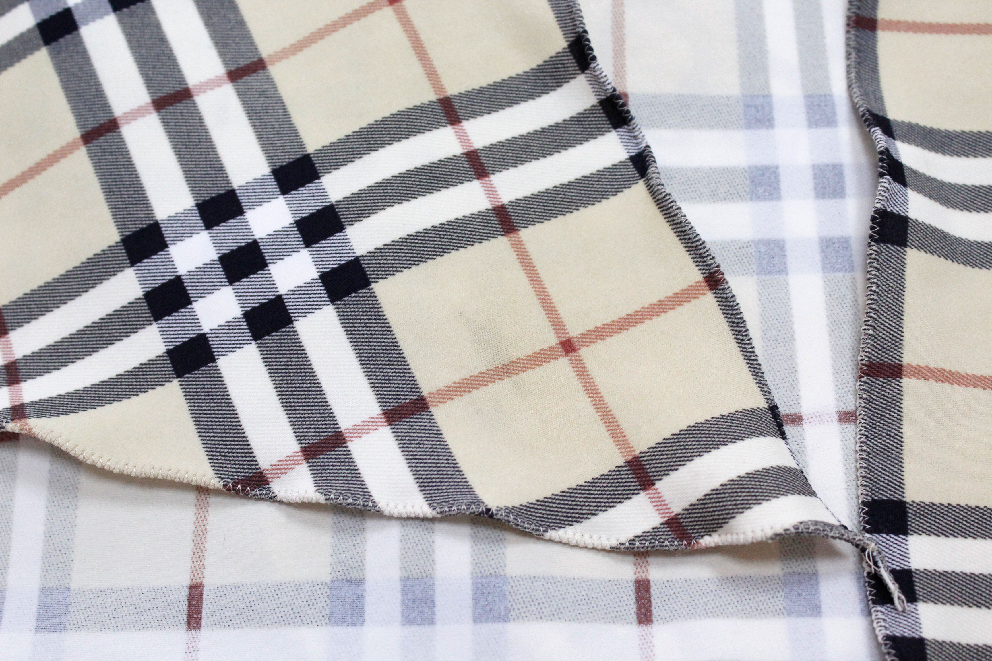 Burberry × Burberry Prorsum Burberry Beige Check Nova Bandeau & Head Shawl Size ONE SIZE - 10 Thumbnail