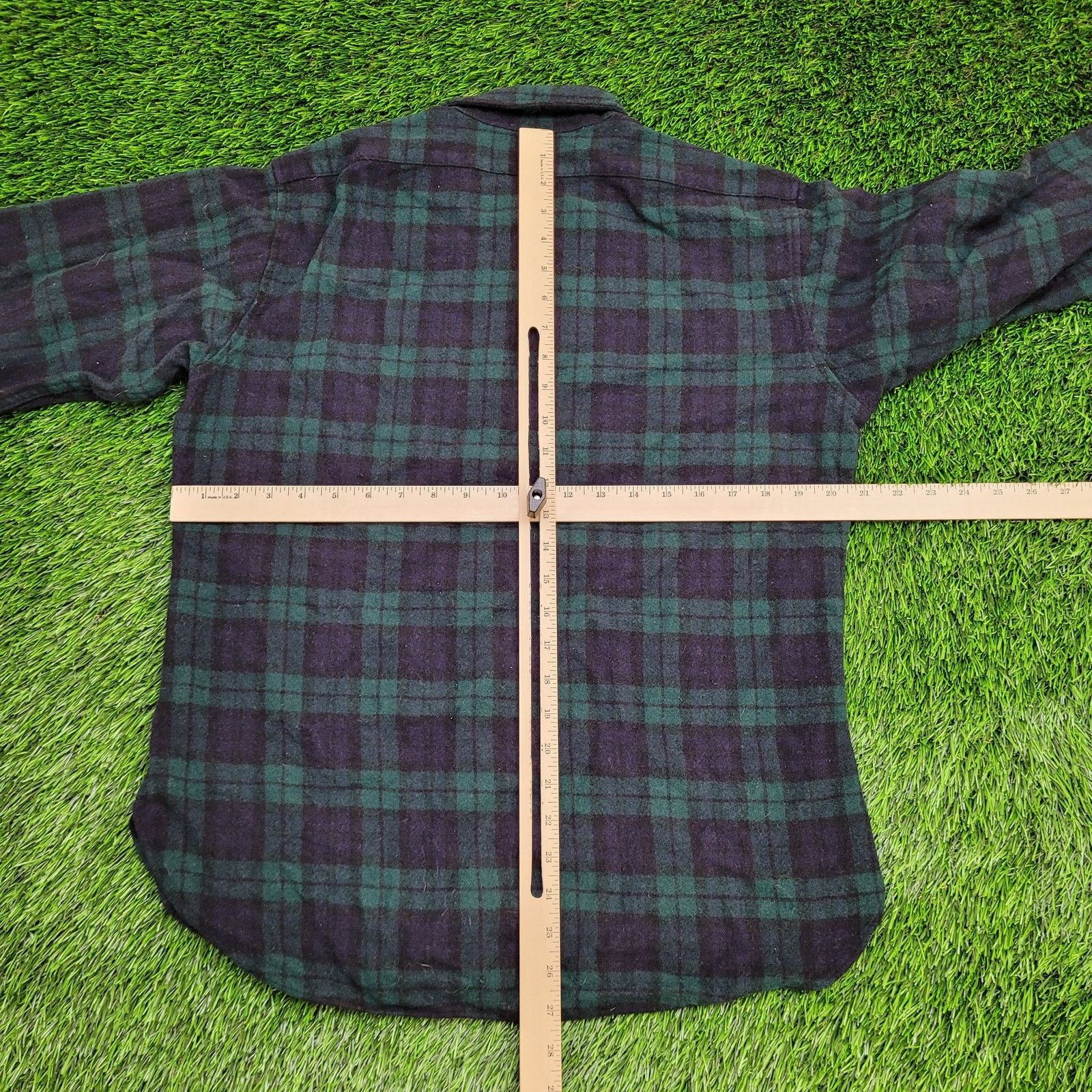 Pendleton Vintage Pendleton Flannel Button Shirt L 21x27 Shadow Plaid Size US L / EU 52-54 / 3 - 5 Thumbnail