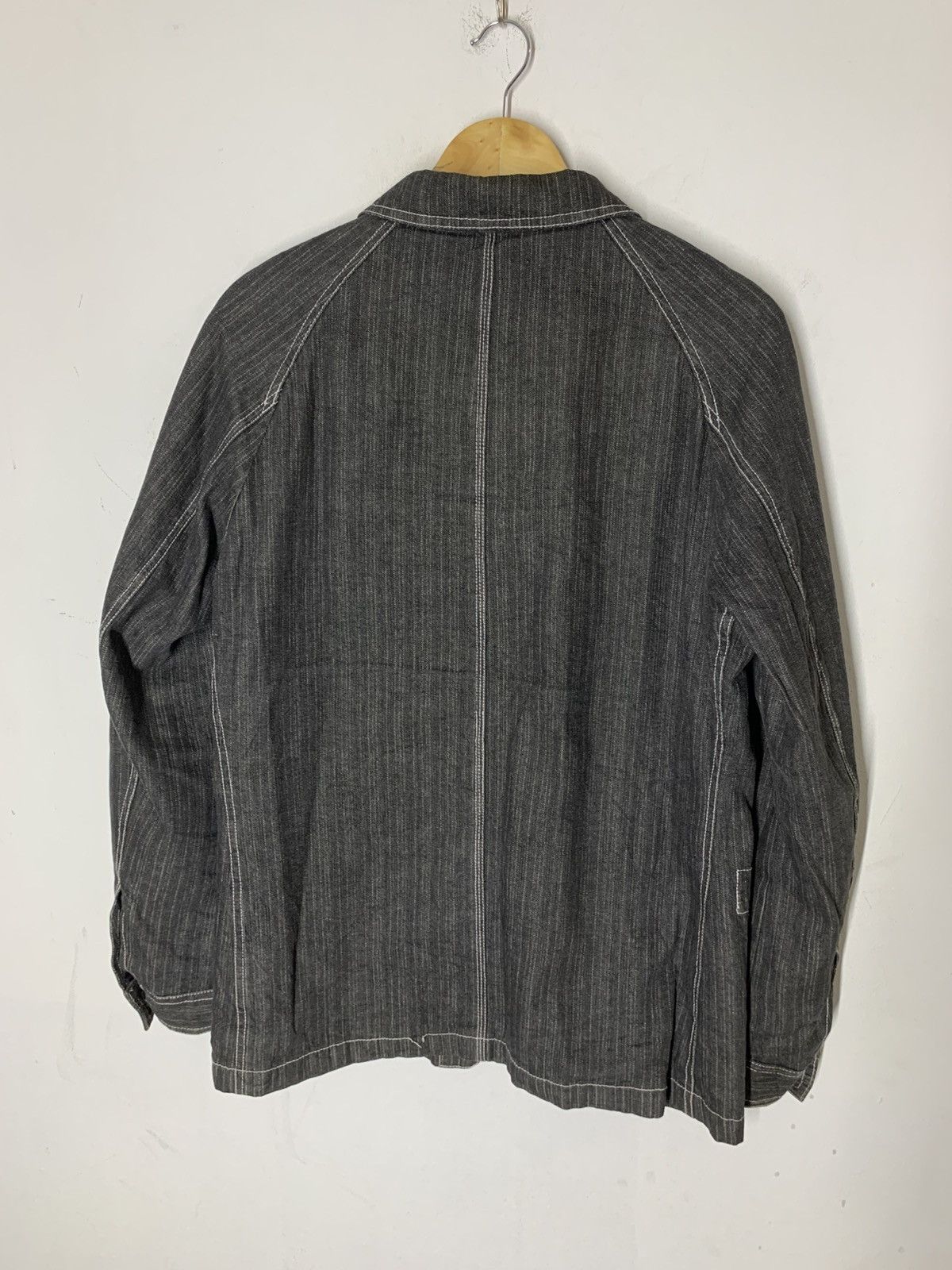 Takeo Kikuchi Japanese Denim Workwear Blue Blue Kojima Size US M / EU 48-50 / 2 - 2 Thumbnail
