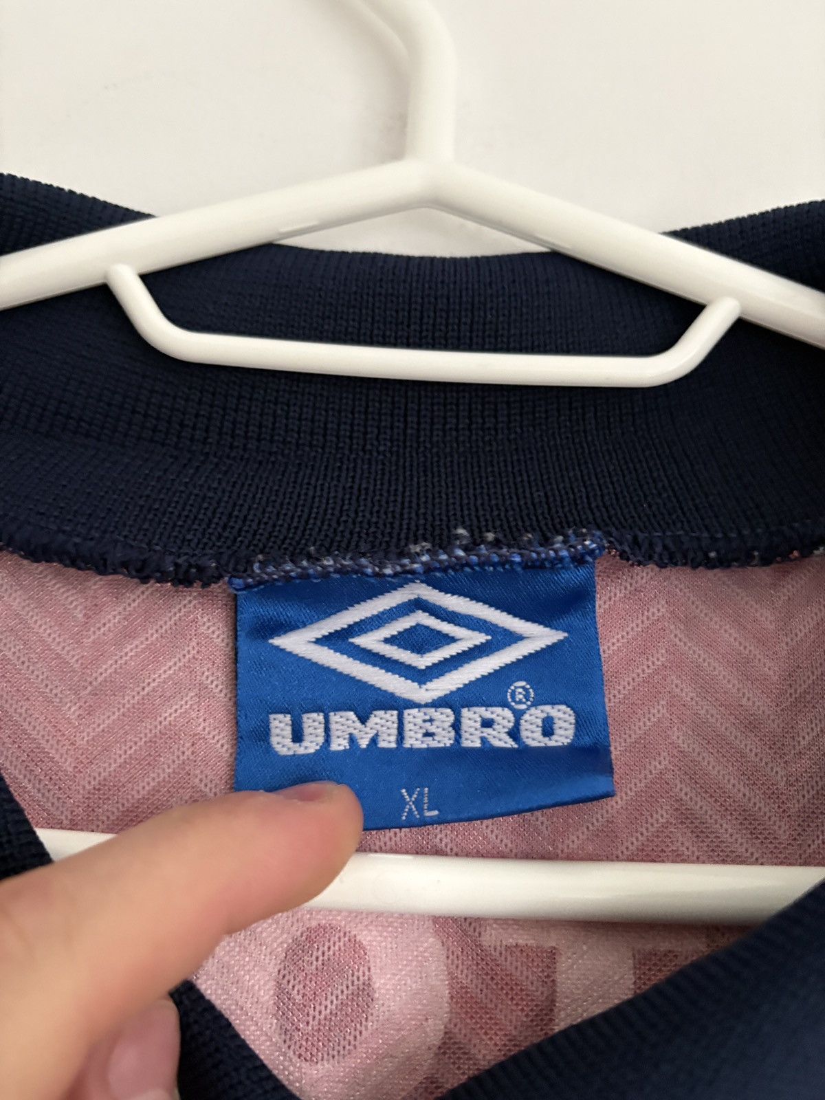 Umbro Rare 1992-94 Umbro Woolton FC Match Worn Style Jersey XL Size US XL / EU 56 / 4 - 7 Thumbnail