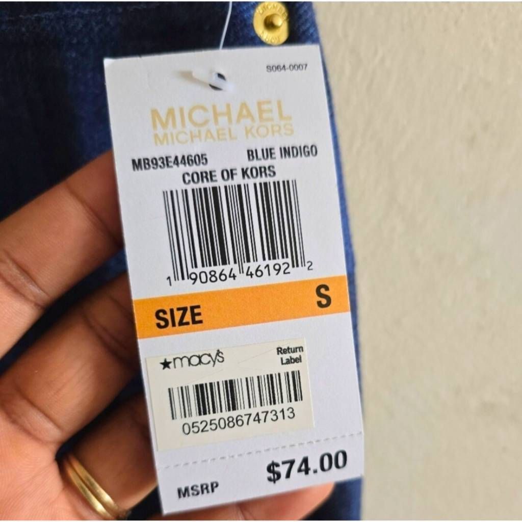 Michael Kors Michael Kors Blue Indigo Jeggings Womens Small Pull-On Stret Size 27" / US 4 / IT 40 - 4 Thumbnail