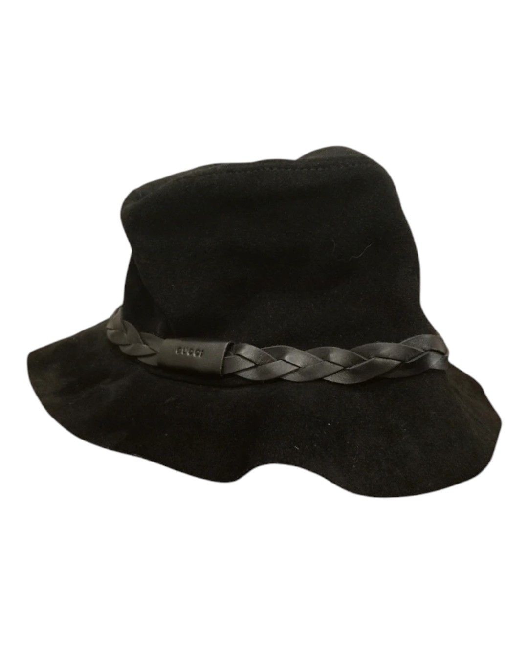 Gucci F/W 2002 SUEDE LEATHER HAT BY TOM FORD Size ONE SIZE - 2 Thumbnail