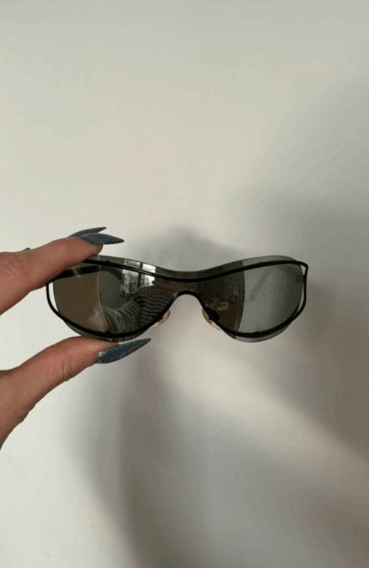 Chanel × Vintage CHANEL Sunglasses 4028 Rimless Rhinestone 4017 Vintage Size ONE SIZE - 3 Thumbnail