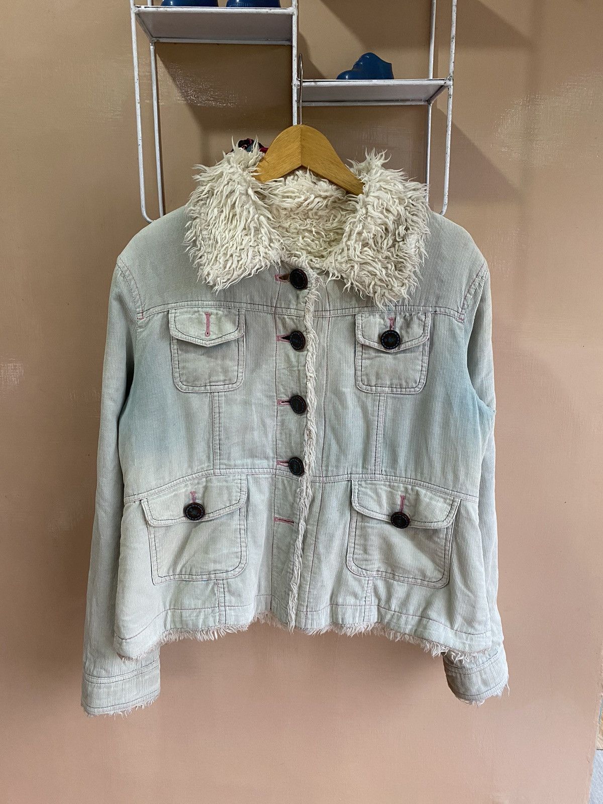 💸BINDINGOFFER💸Dday-Japanese Fur Jacket Lgb Ifsixwasnine