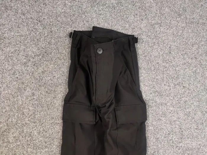 Japanese Brand Vintage Industries tactical Military Black Cargo Pants Size US 32 / EU 48 - 3 Thumbnail