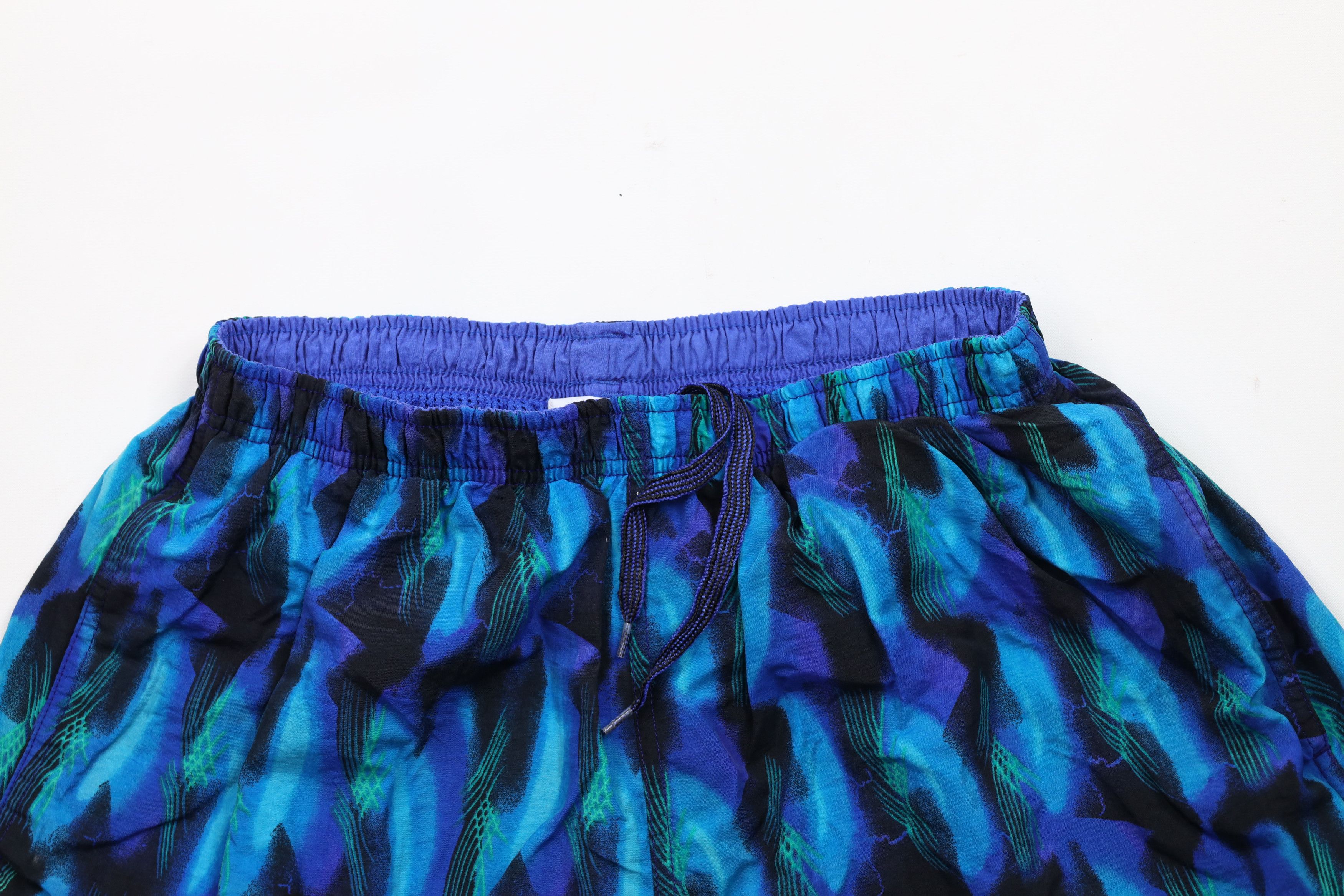 Speedo × Vintage Vintage 90s Speedo Spell Abstract Lined Shorts Swim Trunks Size US 34 / EU 50 - 2 Thumbnail