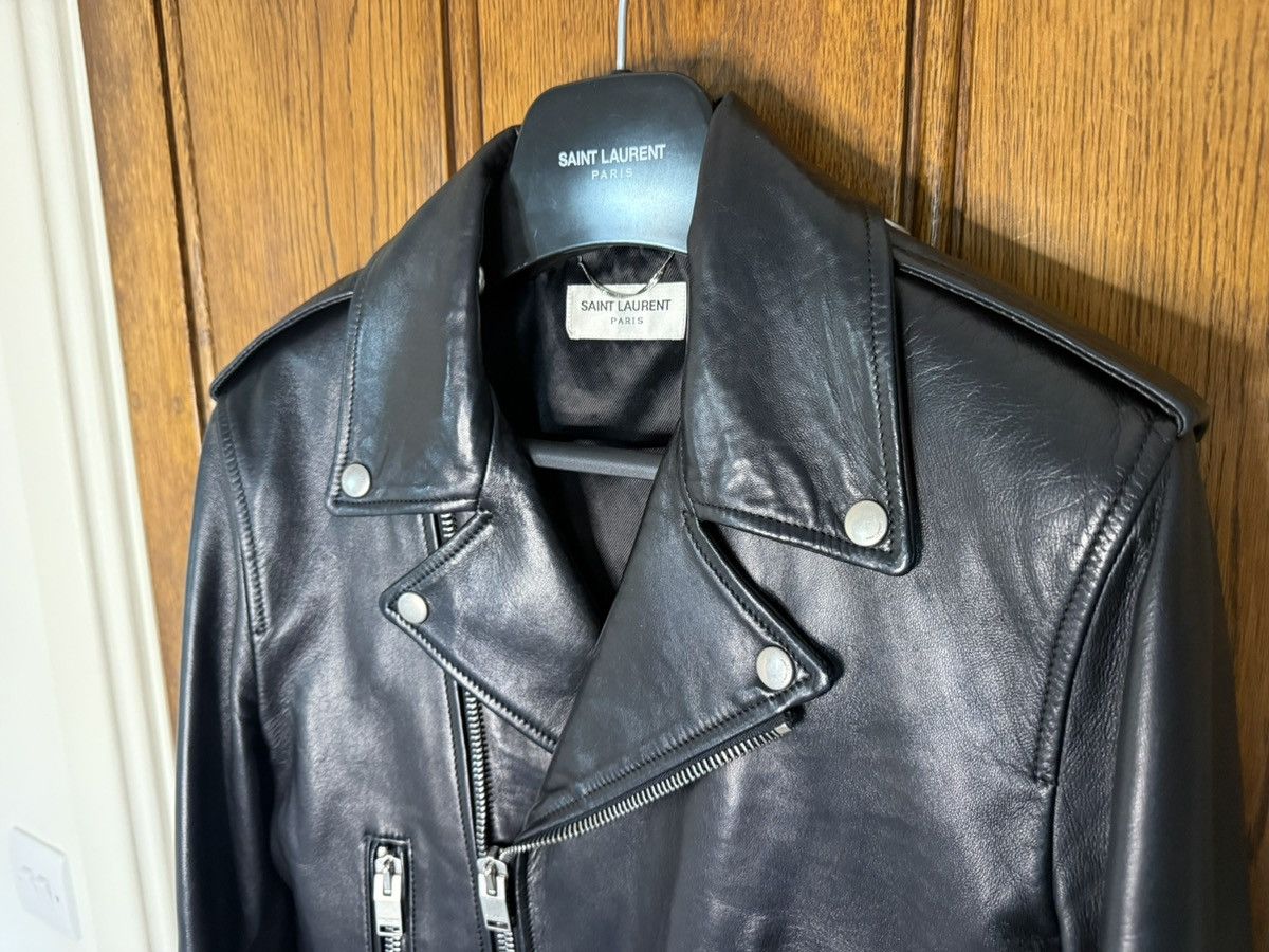 Saint Laurent Paris FW13 Holy Grail Saint Laurent L01 biker leather jacket 46 Size US S / EU 44-46 / 1 - 15 Thumbnail