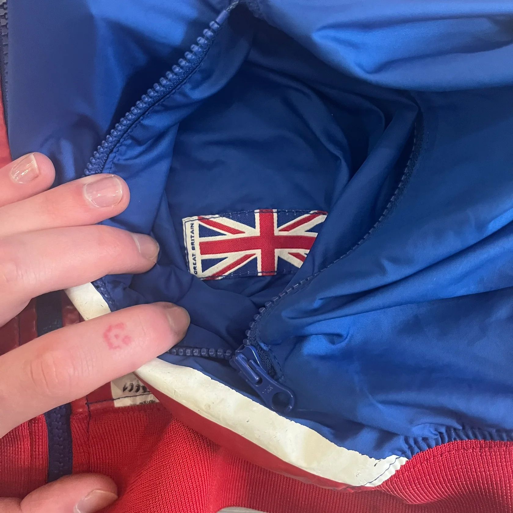 Nike Nike UK Olympics 2008 Split Windbreaker (Small) Size US S / EU 44-46 / 1 - 5 Thumbnail