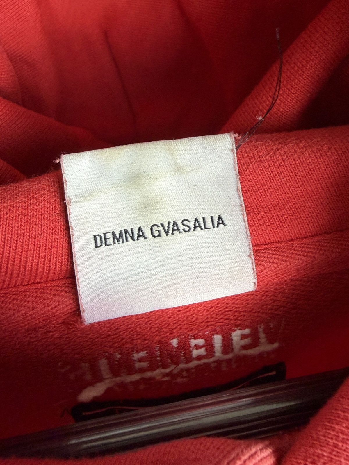 Tommy Hilfiger × Vetements SS18 Vetements Oversized Tommy Hilfiger Logo Layered Hoodie Size US S / EU 44-46 / 1 - 10 Thumbnail