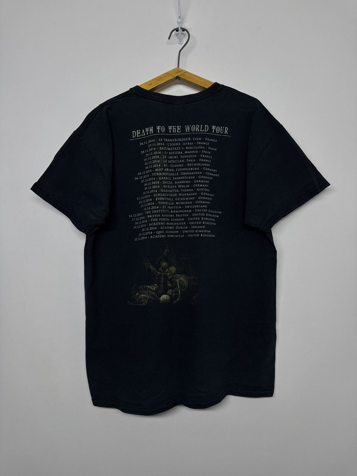 Gildan Vintage Kreator death to the world tour t-shirt Size US L / EU 52-54 / 3 - 3 Thumbnail