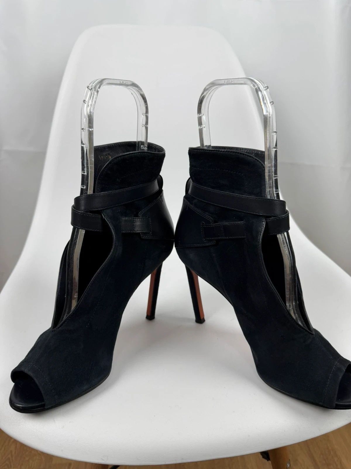 Santoni Santoni Suede Sandals Heels Shoes size 37 Size US 7 / IT 37 - 6 Thumbnail