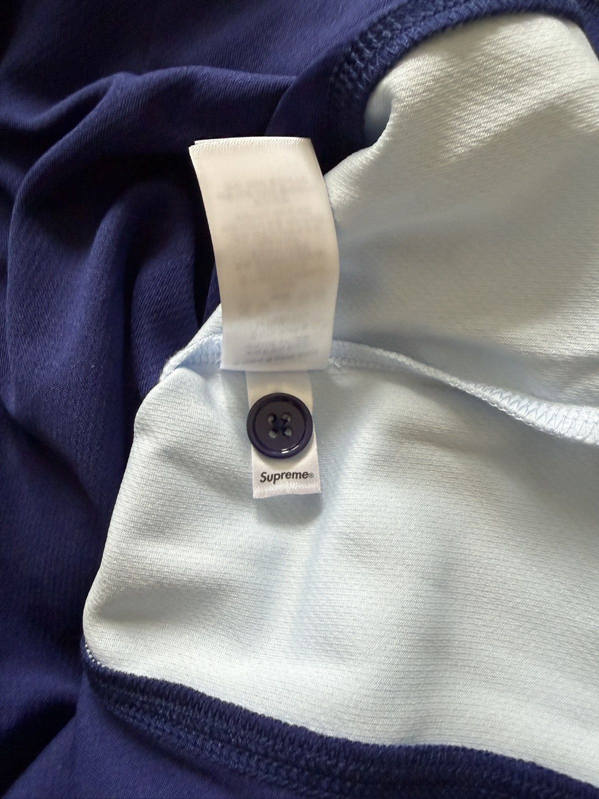 Supreme Supreme Stars Baseball Jersey Navy Size US XL / EU 56 / 4 - 14 Thumbnail