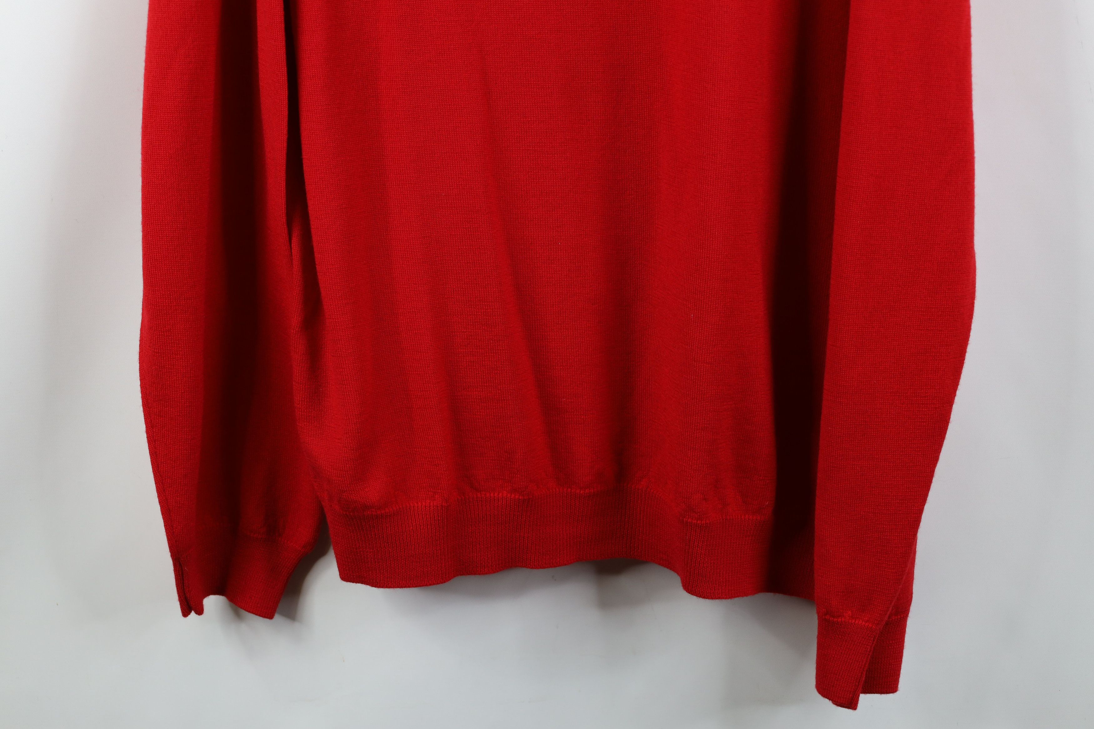 Vintage Vintage 90s Streetwear Merino Wool Knit Collared Sweater Size US XXL / EU 58 / 5 - 3 Thumbnail