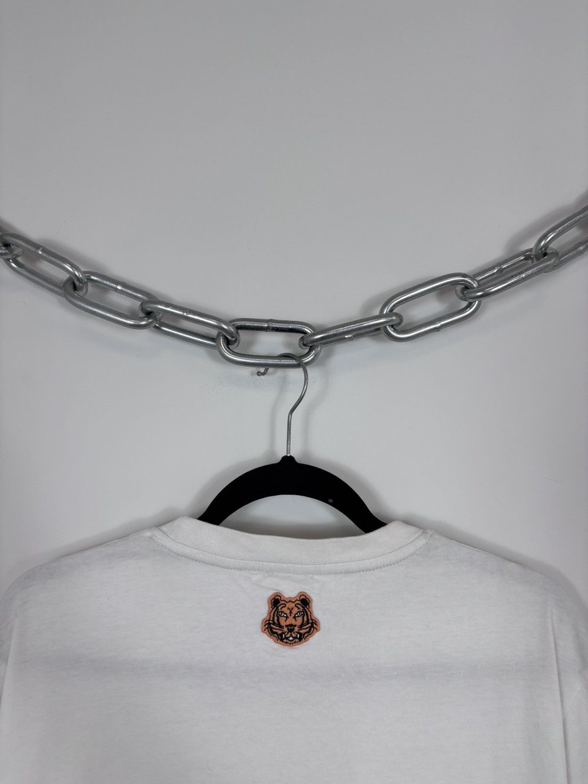 Kenzo Kenzo Paris Men’s Big Tiger Print Logo White T-Shirt Tee Size US L / EU 52-54 / 3 - 19 Thumbnail