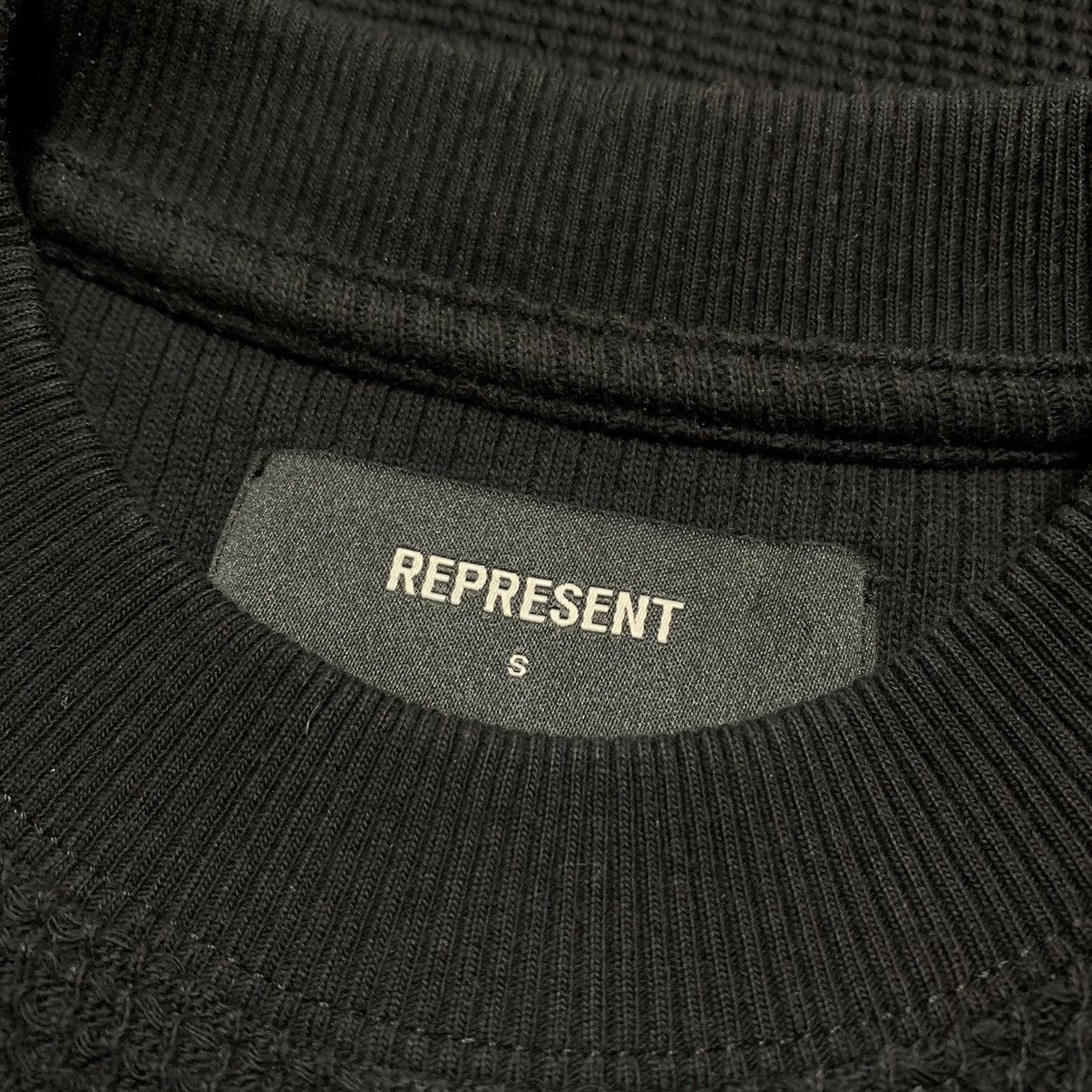 Represent Clo. Represent Small Waffle Blanks Jet Black Tee Size US S / EU 44-46 / 1 - 4 Thumbnail