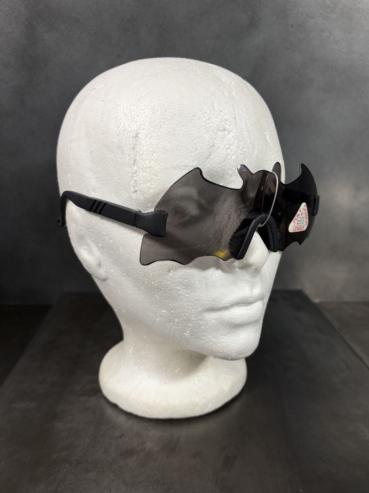 Vintage Vintage Batman Sunglasses 90s Novelty Bat Glasses Shield Y2K Size ONE SIZE - 5 Thumbnail