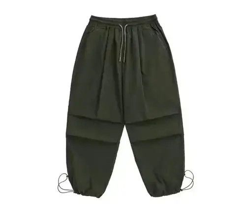 VIBE 20SS Indigo Union Japan Olive Worker Minimal Pants Size US 34 / EU 50 - 1 Thumbnail
