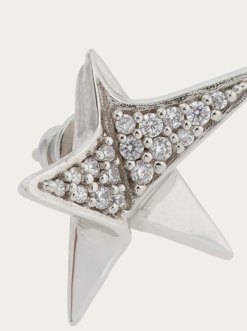 Salvatore Ferragamo o1s1rm0526 Size : OS / Earrings in Silver Size ONE SIZE - 4 Thumbnail